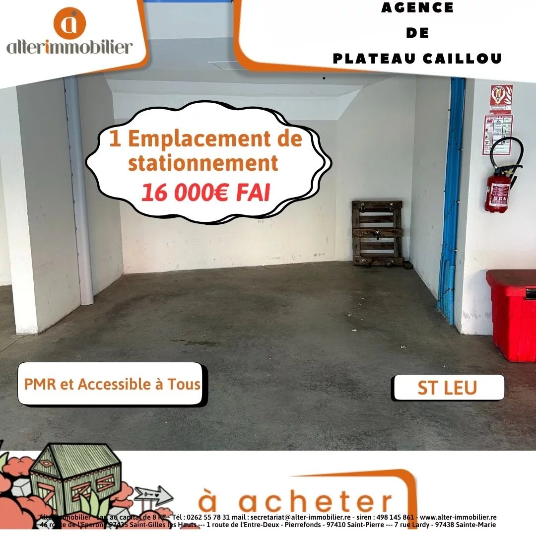 Vente Parking Saint-Leu