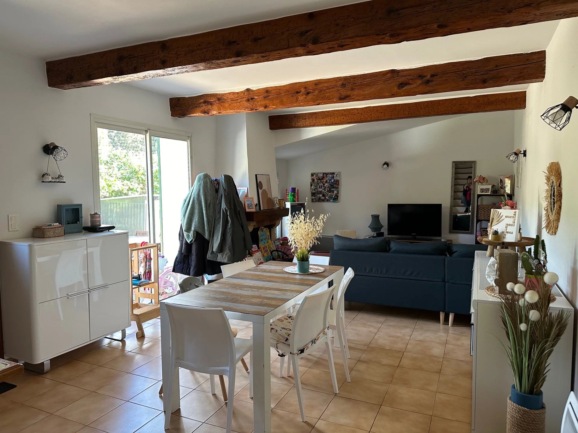 Villa type 4, 92.59M², 3 chambres, garage, jardin clos