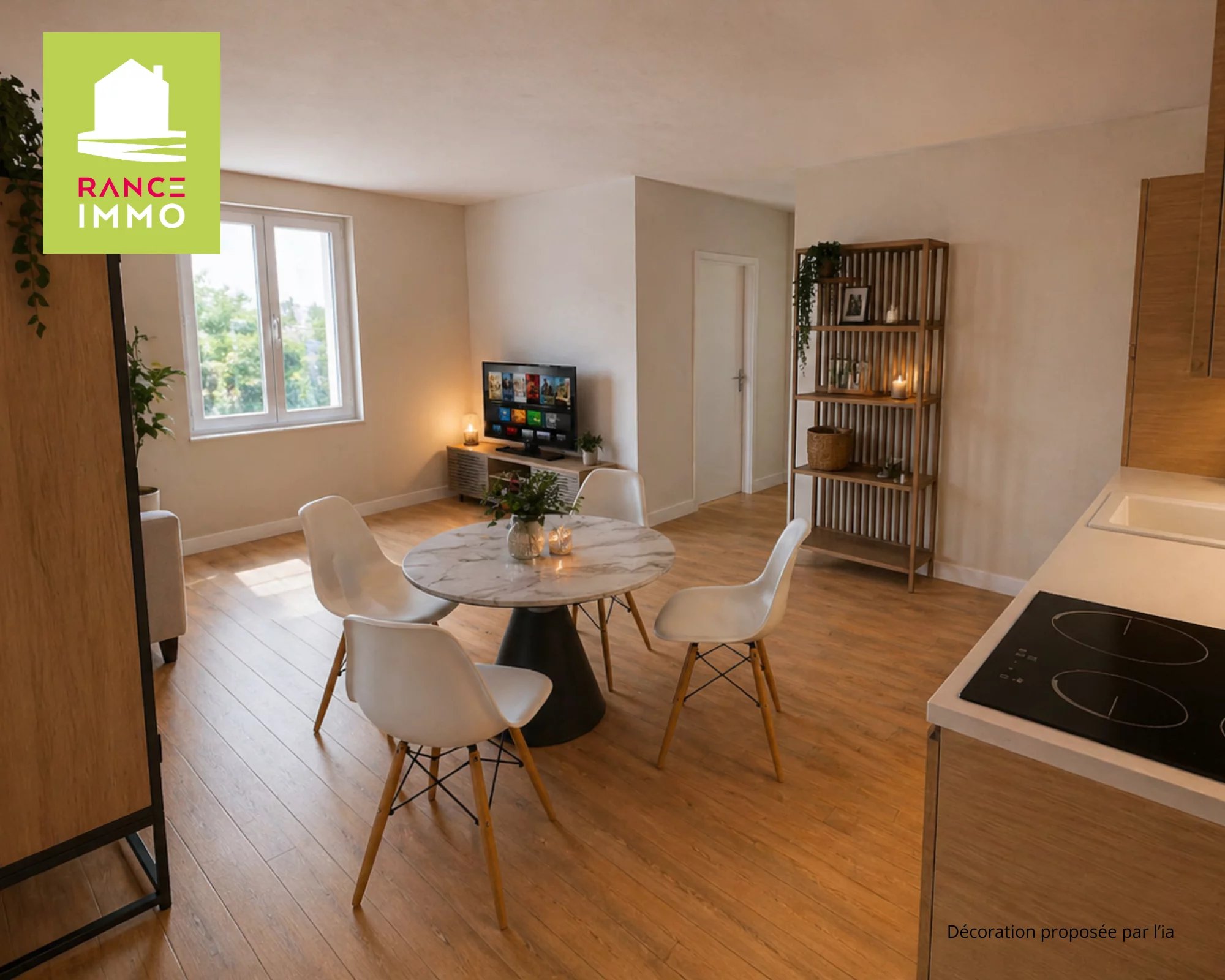 Appartement T3 à rénover – Fort potentiel – Centre de Plouër-sur-Rance