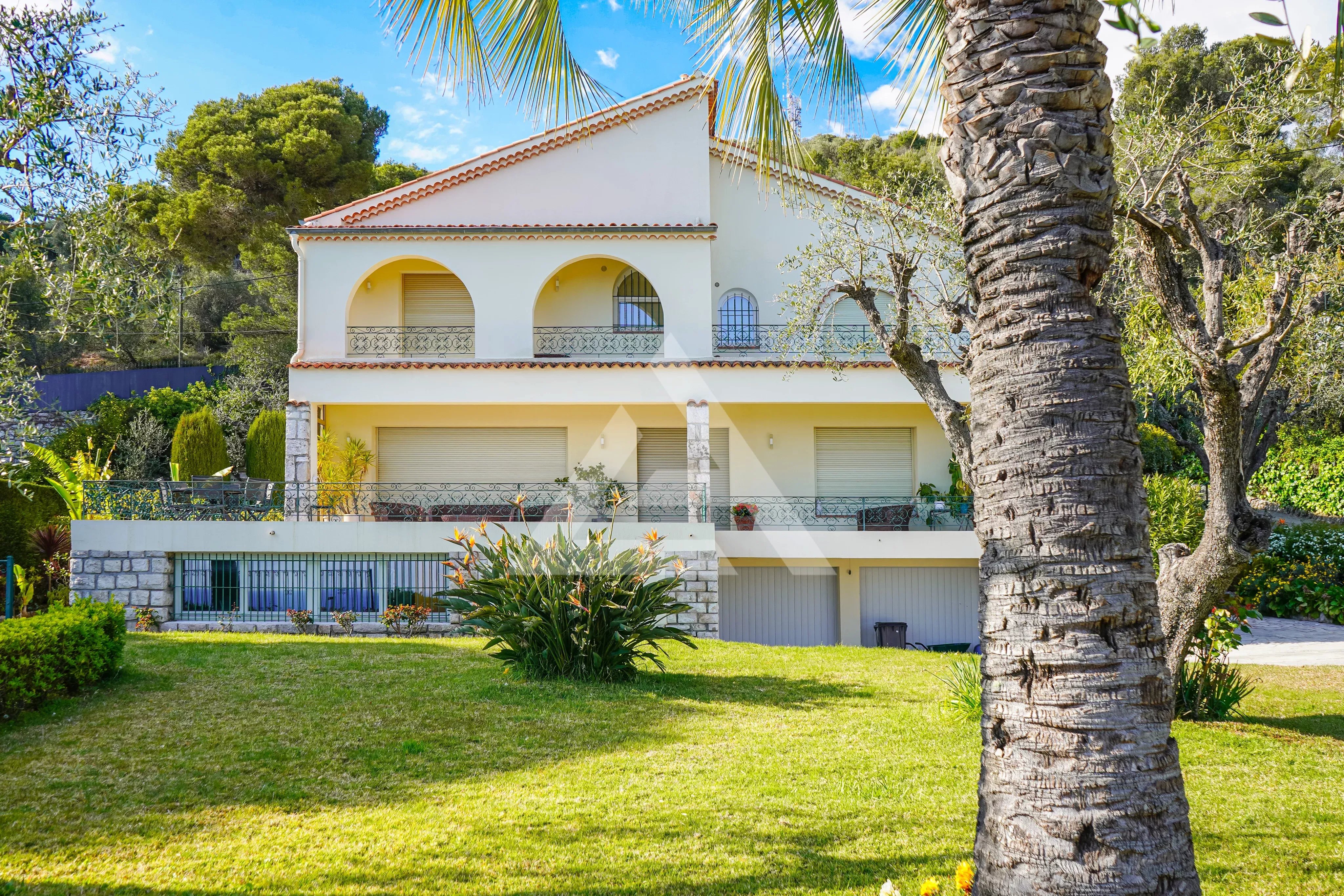 VILLA  DOMAINE CASTELLET - VILLEFRANCHE-SUR-MER - PANORAMIC SEA VIEW