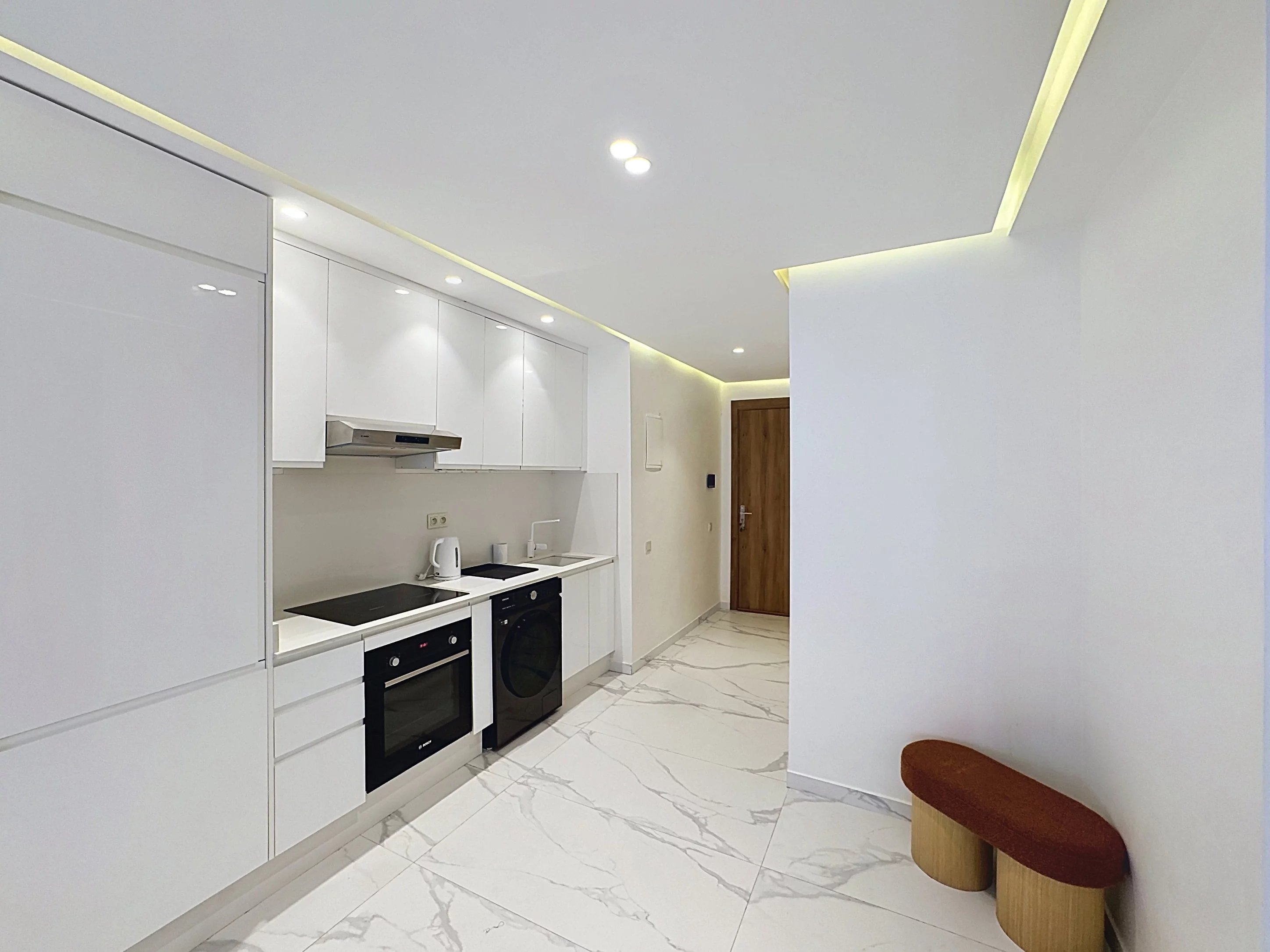 MARRAKECH – CENTRE-VILLE VICTOR HUGO | APPARTEMENT MEUBLÉ CONTEMPORAIN – LOCATION LONGUE DURÉE