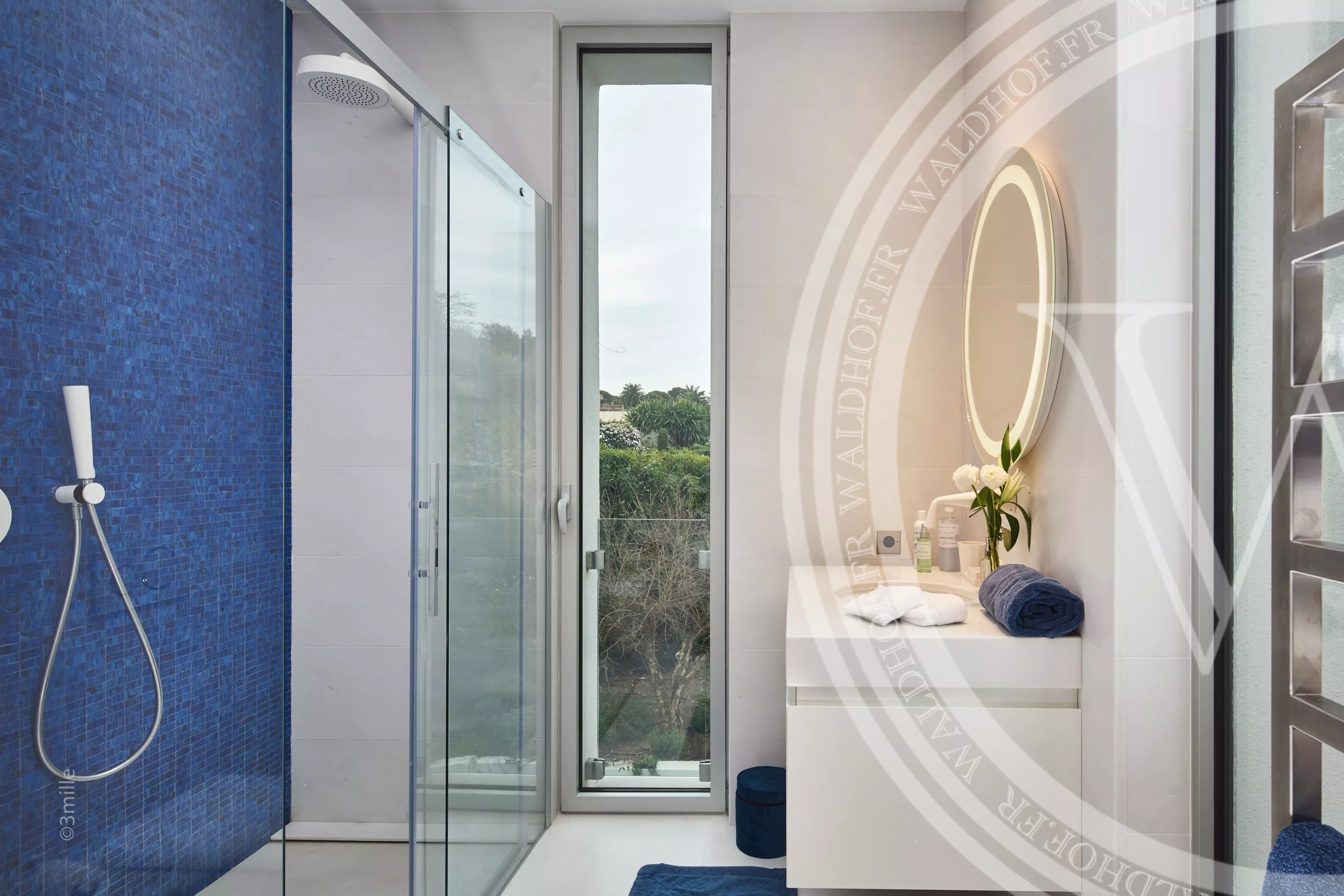 Villa Contemporaine Cap D'Antibes vue mer