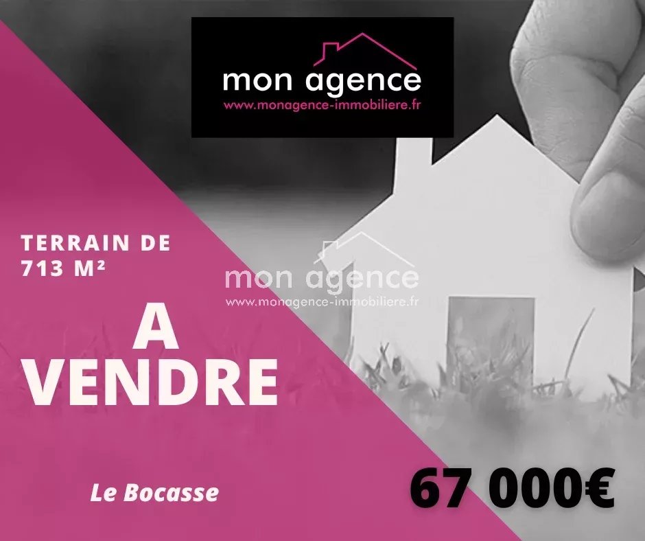 Au Bocasse 76690, terrain constructible 713m²