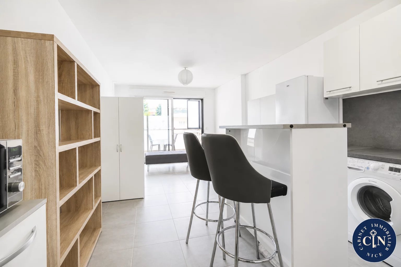 Appartement studio 26 m² - Grande terrasse plein sud – Quartier Riquier - Photo 3