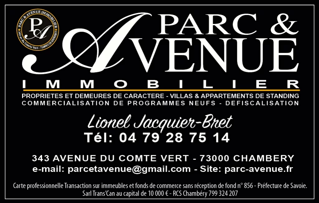 PARC ET AVENUE IMMOBILIER