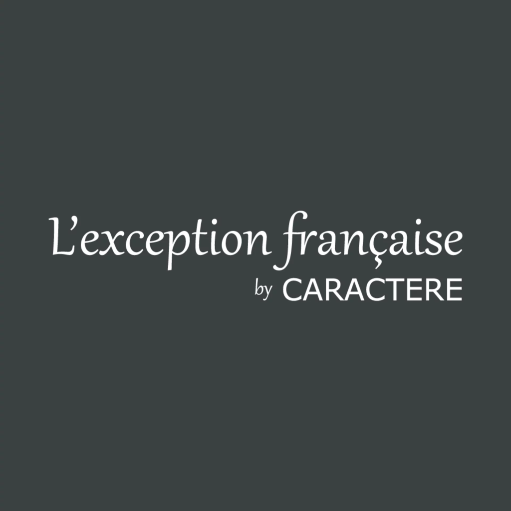 Logo de l'agence L’exception française by CARACTERE