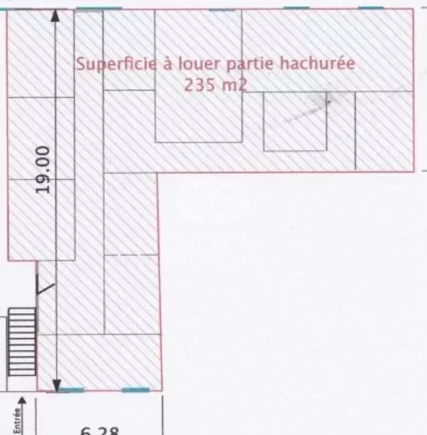 A LOUER 250m² BUREAUX NICE SECTEUR EST PROCHE A8