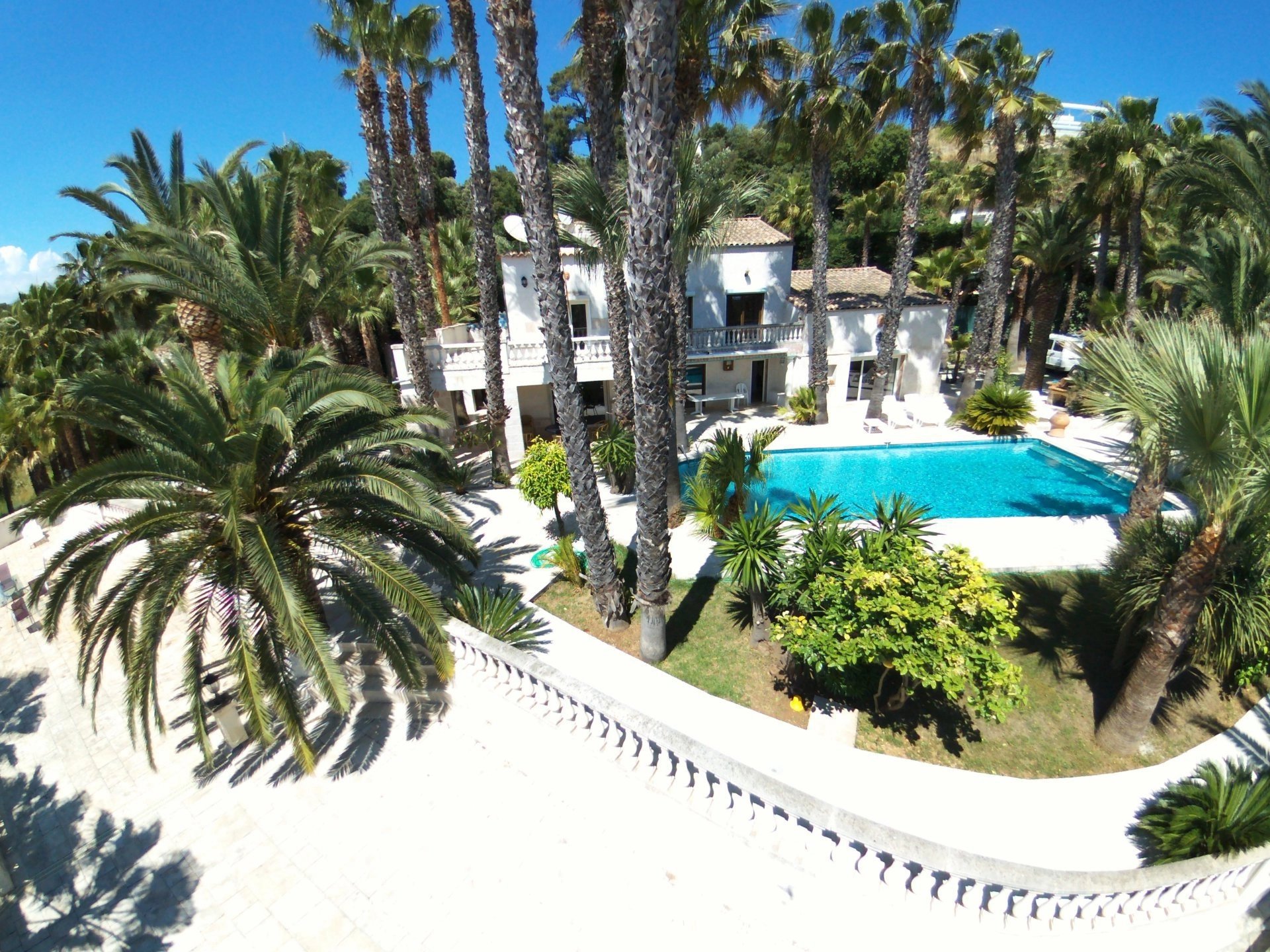VILLA WITH A PALM GROVE BIOT HEIGHTS