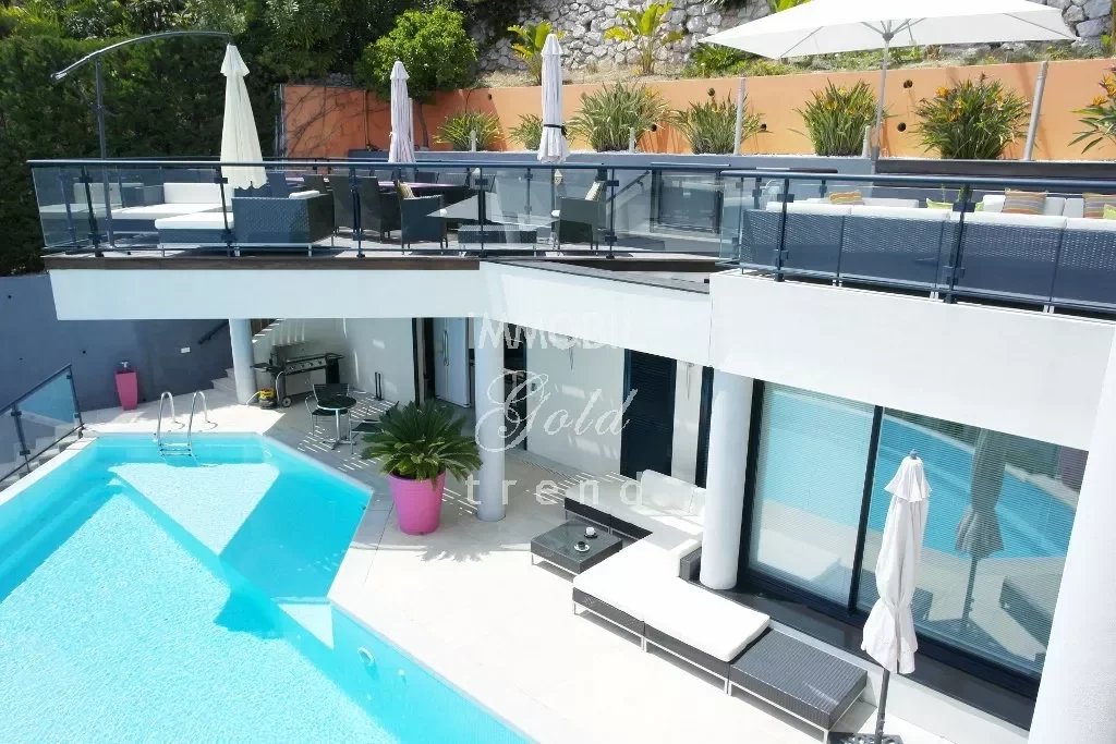 Rent Modern Villa Eze sur Mer spectacular view