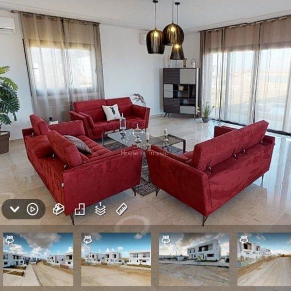 Villa et Golf Résidentiel au port financier de Tunis