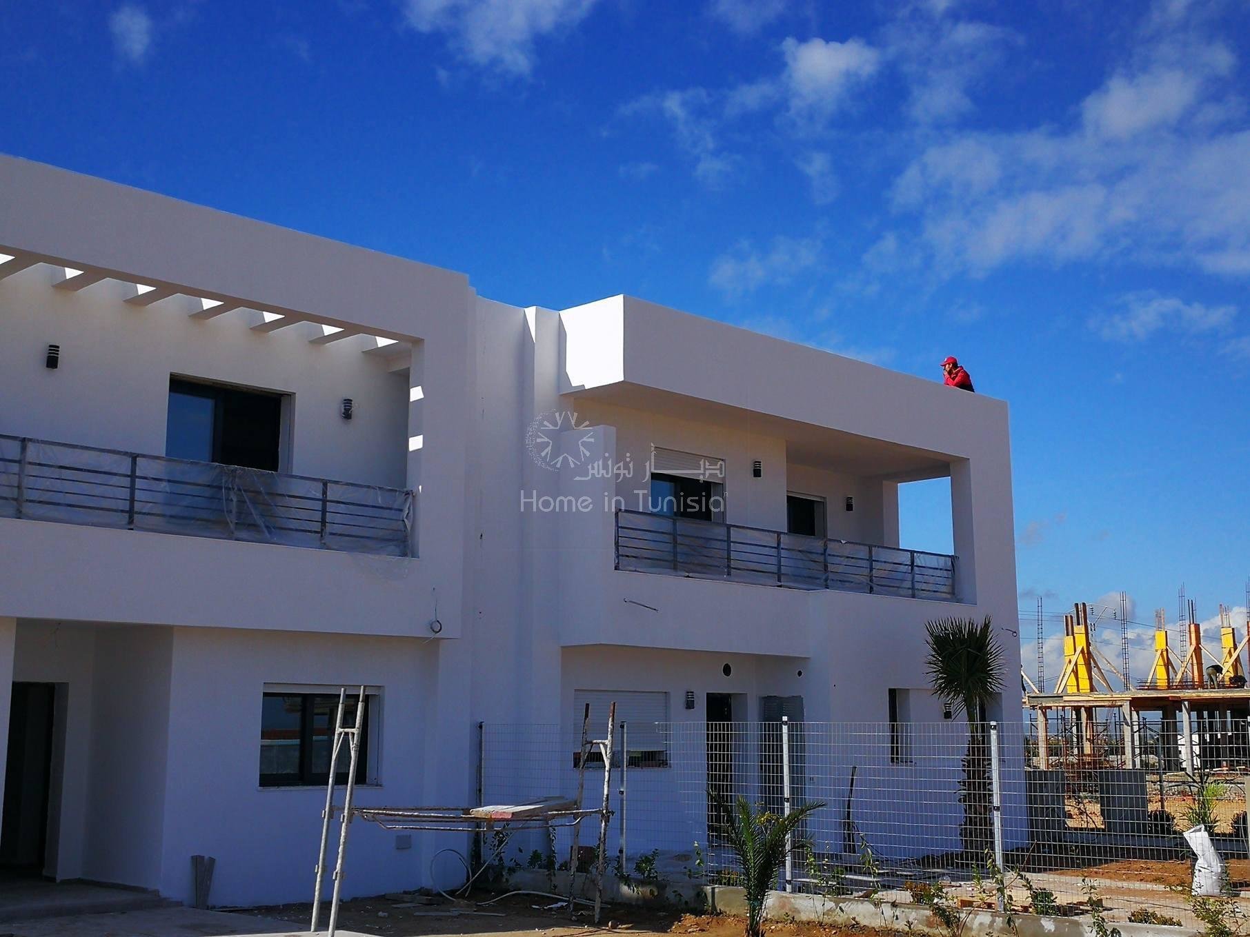 Golf résidence villa golf Hermes isolée 21, avec vue directe face au golf Tunis Bay