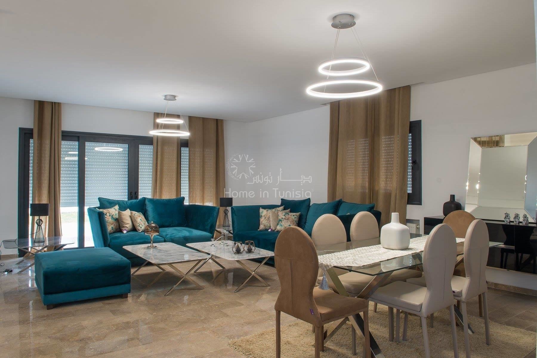 Investir dans villa golf Aphrodite isolée a Tunis Bay résidence d'affaires de tourisme et de services