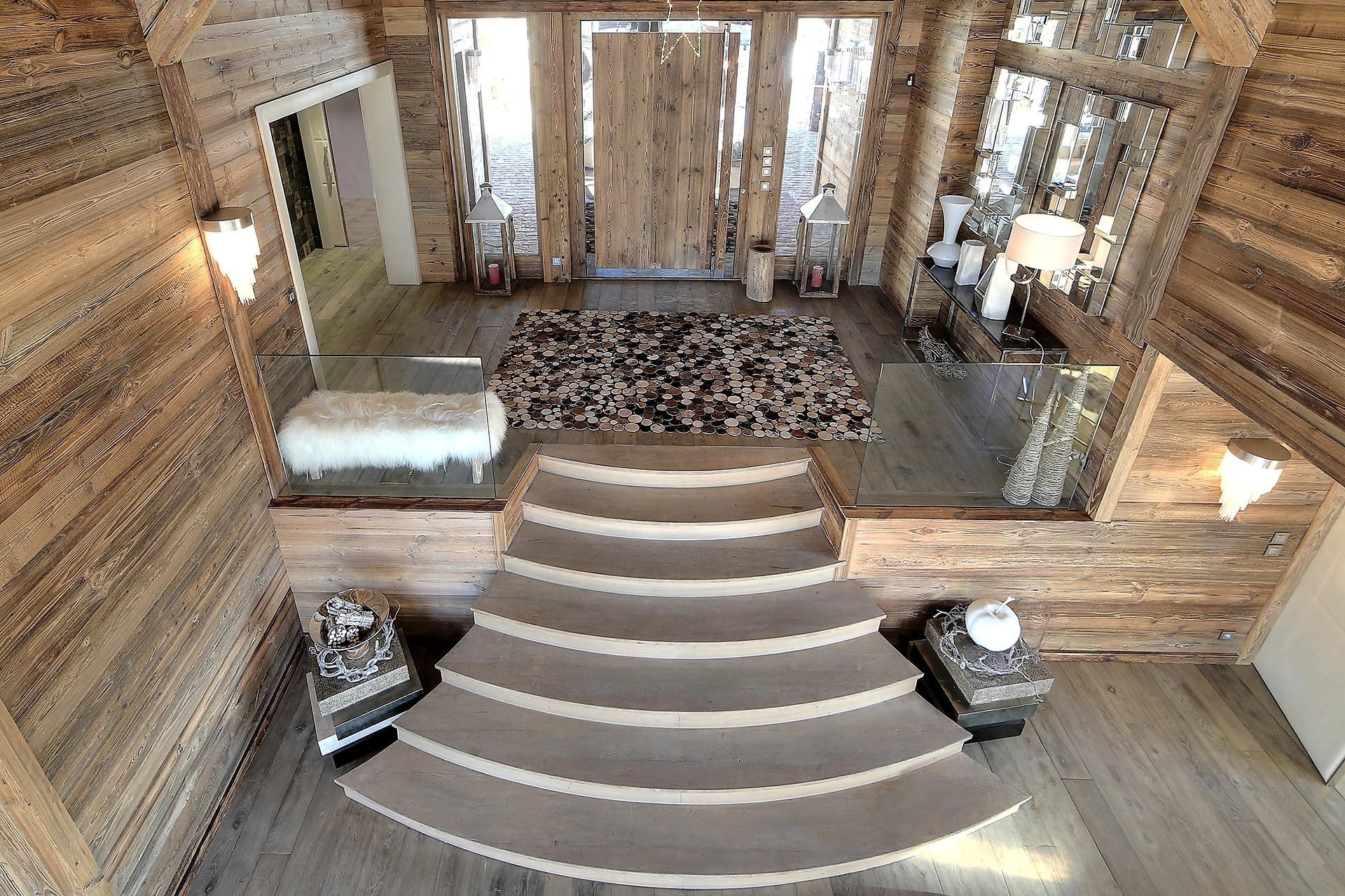 Living-room Natural light Wooden floor