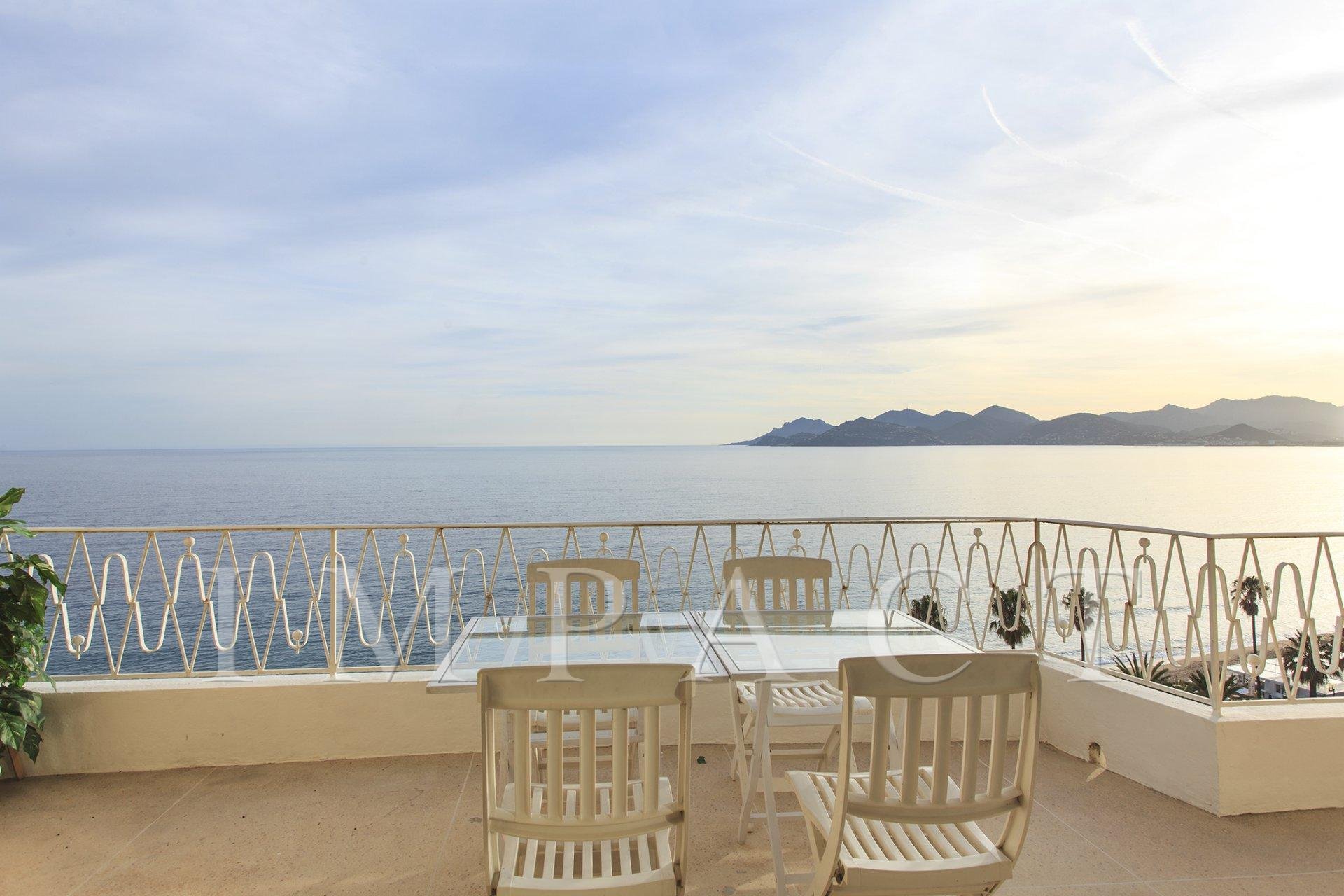 Cannes apartment sea view 