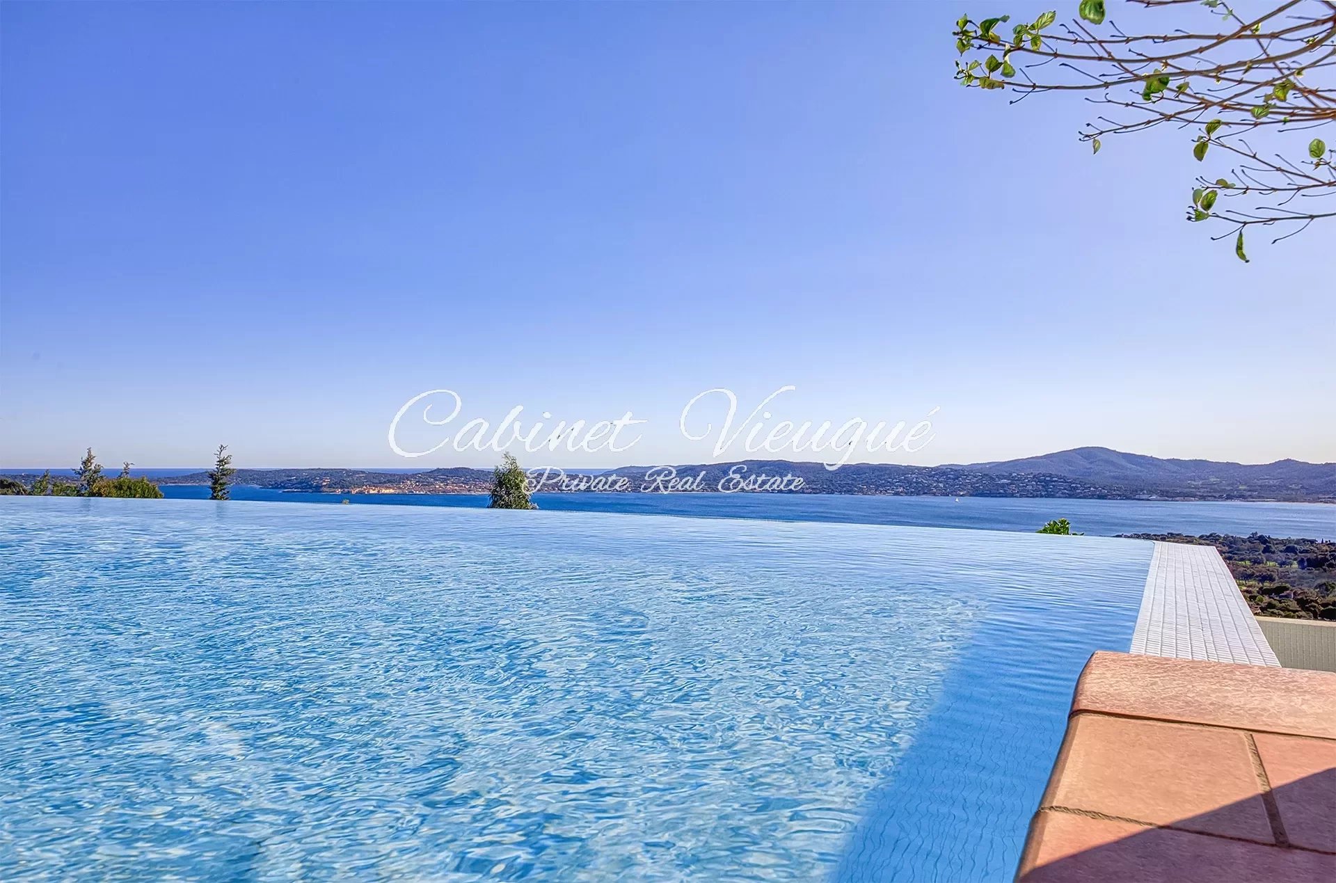 Beautiful villa with a panoramic sea view