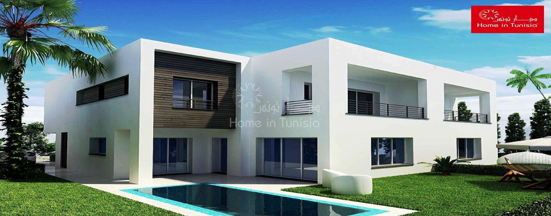 Villa isolated new golf of 277.77 m2 with 4 rooms terrace garden swimming pool garage