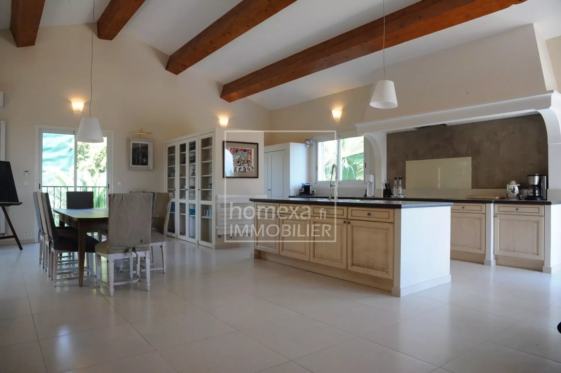 Close Sophia-Antipolis rental house Antibes  : kitchen