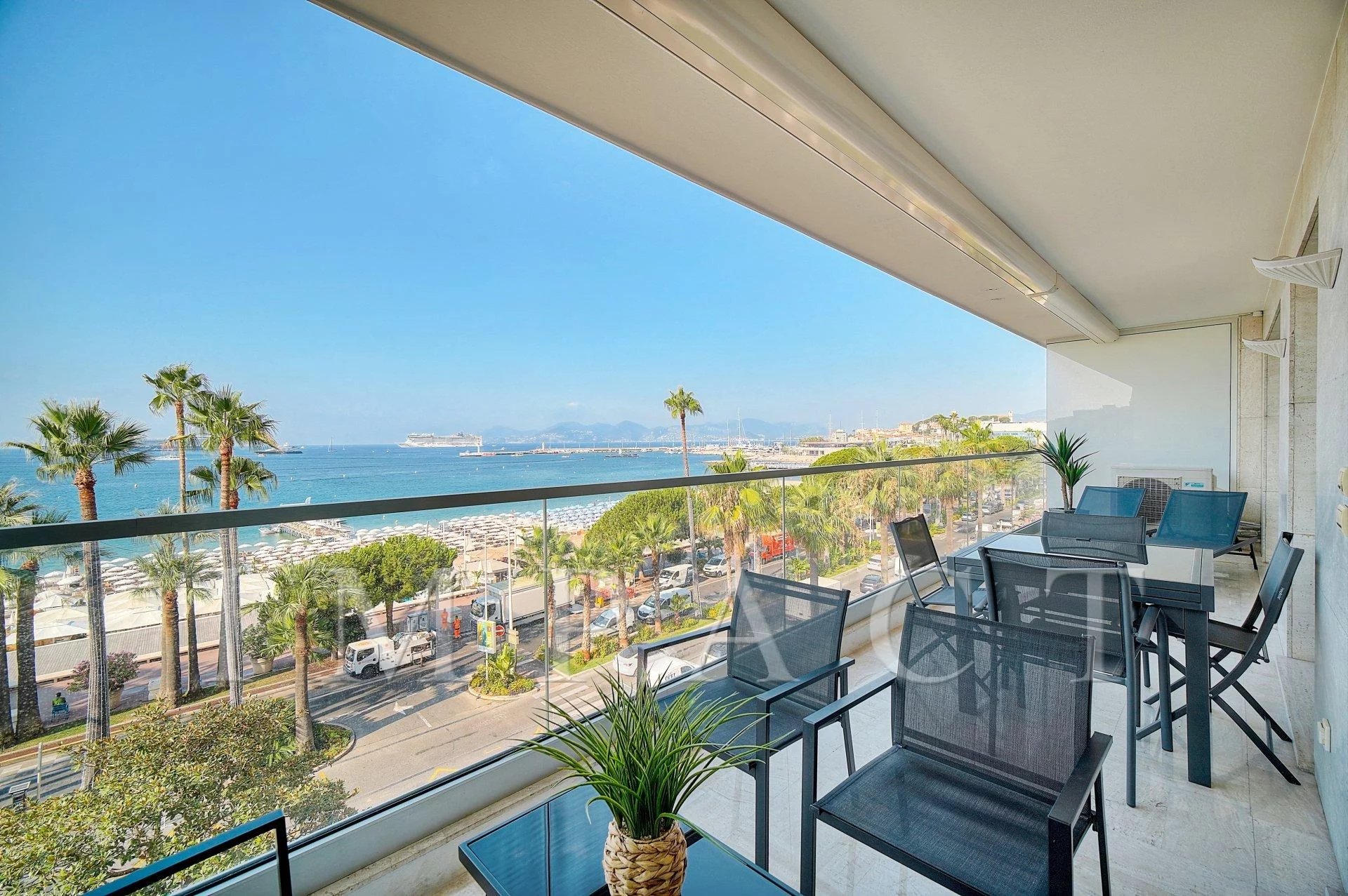 Appartement croisette Cannes à louer 