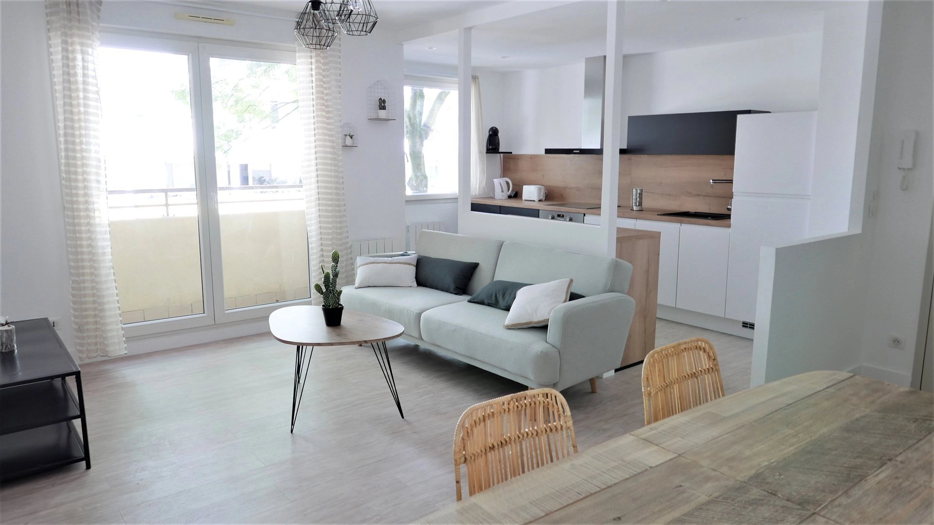 Location Appartement Surface de 45.54 m², 2 pièces, Lyon 3ème (69003)
