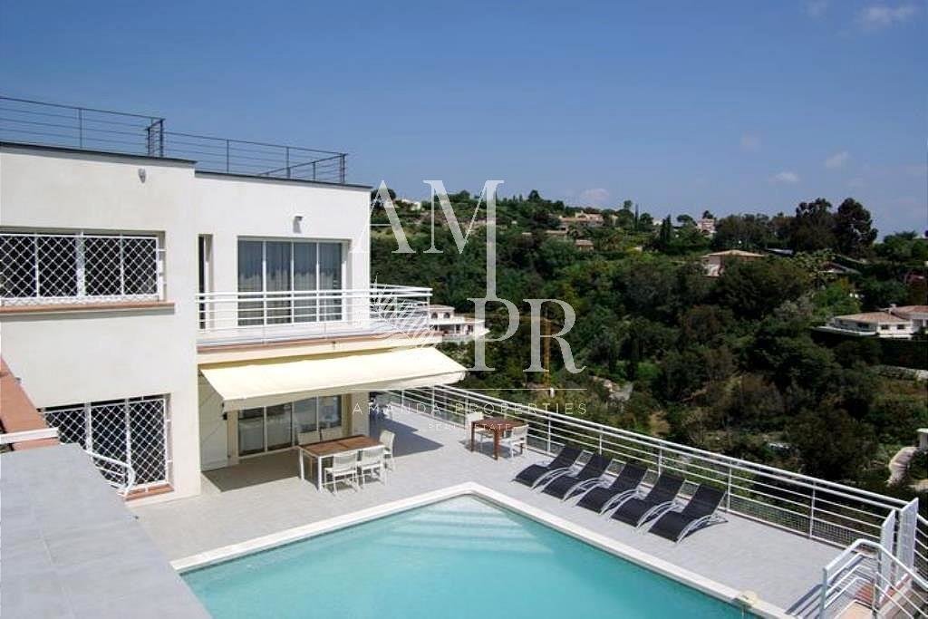 7 bedrooms villa Panoramic sea view - Golfe  Juan seasonal rental