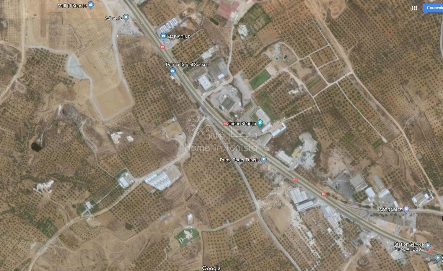 Vente terrain à coté Mall of Sousse