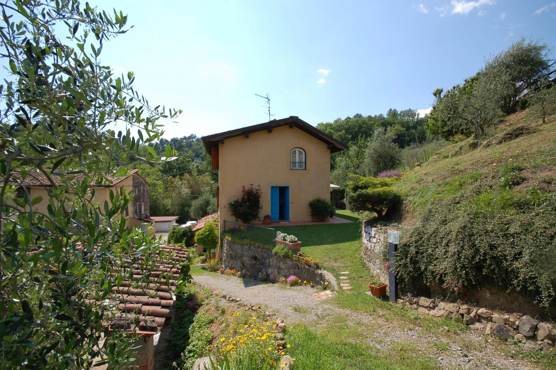 ITALY, TUSCANY, LUCCA, FARMHOUSE WITH POOL,  9 PERSONS