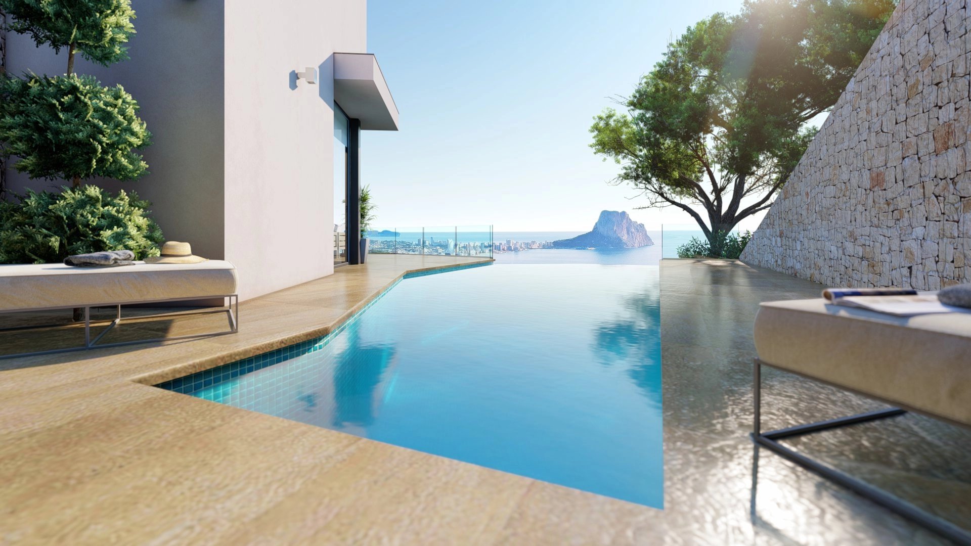 Nieuw gebouwde luxe villa in Calpe