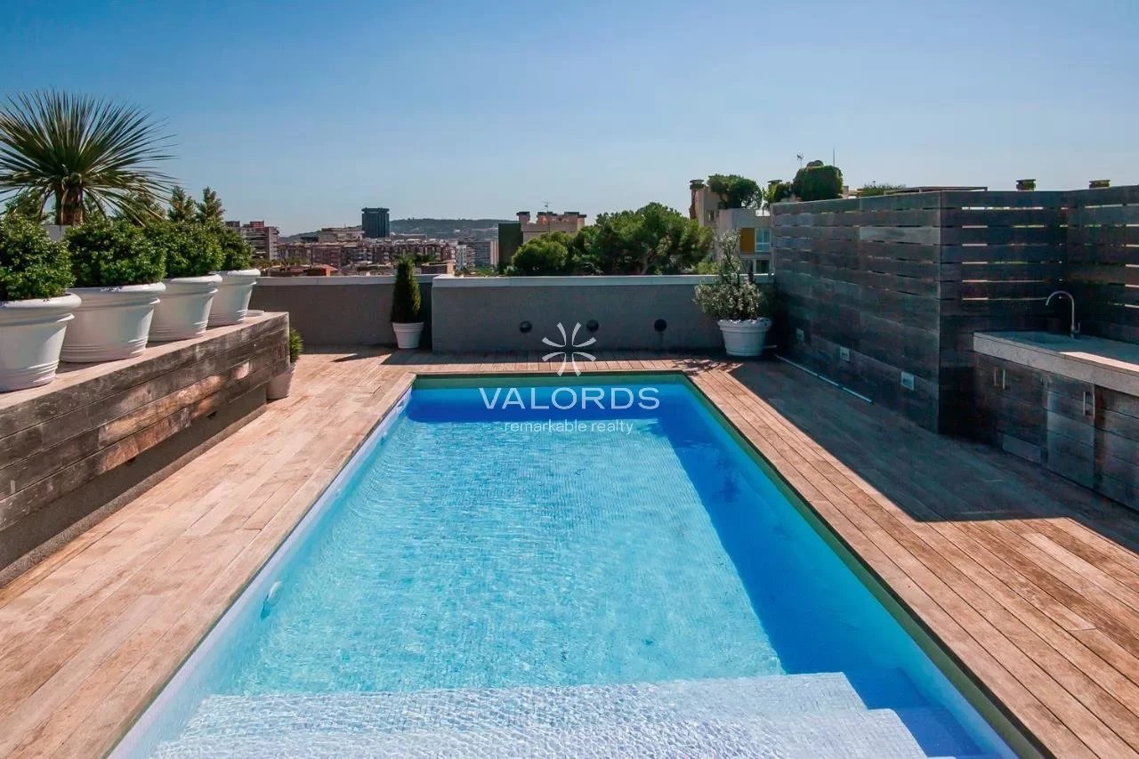 Barcelona - Pedralbes - Penthouse duplex  550 m² - 5 Chambres