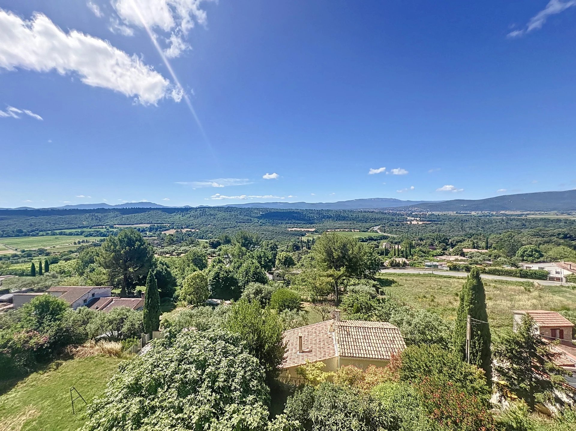 Panoramic view from the terrace