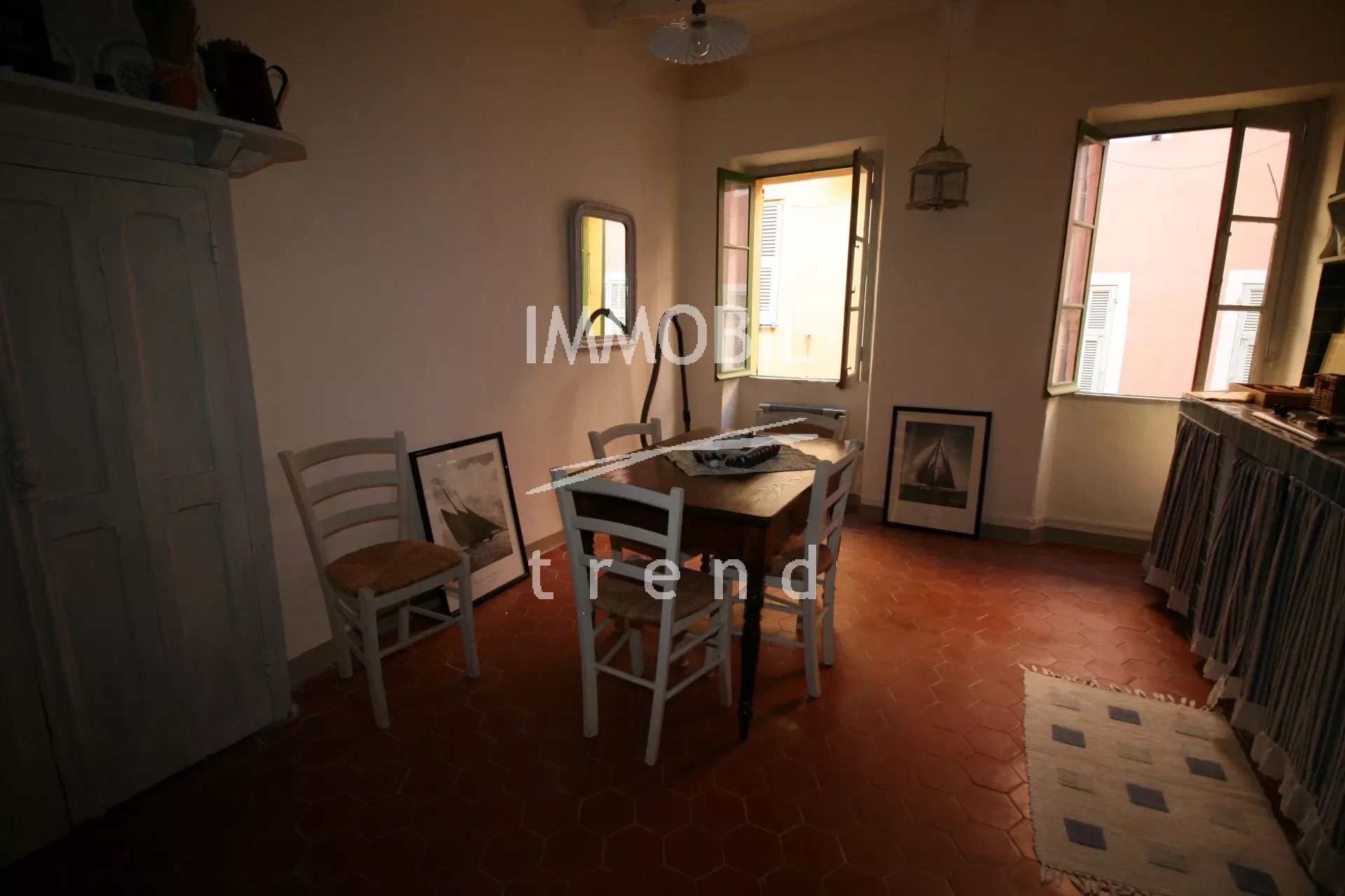 Menton Old Town - large studio for sale.