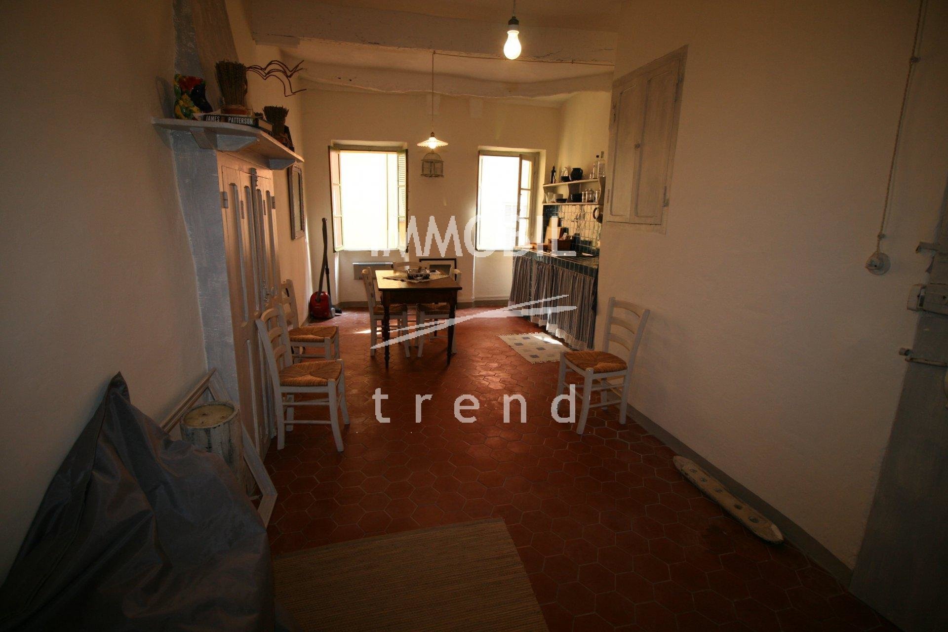 Menton Old Town - large studio for sale.