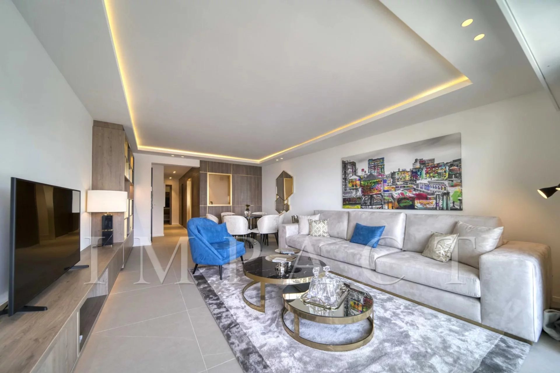 Brand new apartment for rent with sea view, Cannes Croisette