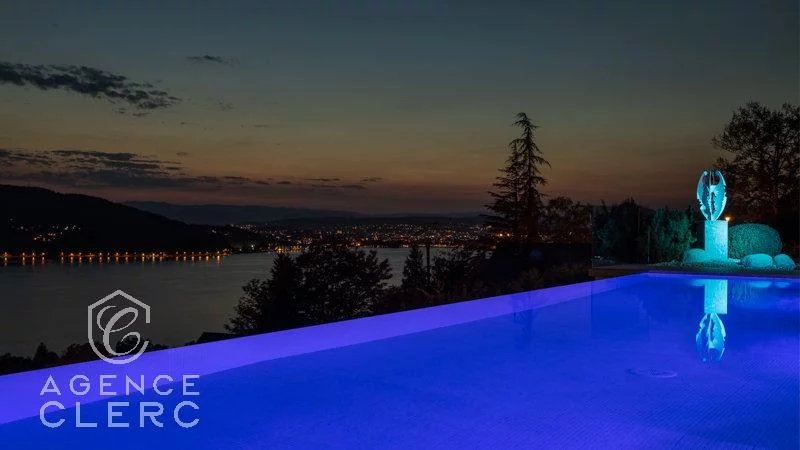 Veyrier du lac, property with panoramic view of the lake_3104