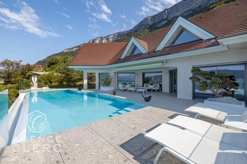 Veyrier du lac, property with panoramic view of the lake_3101