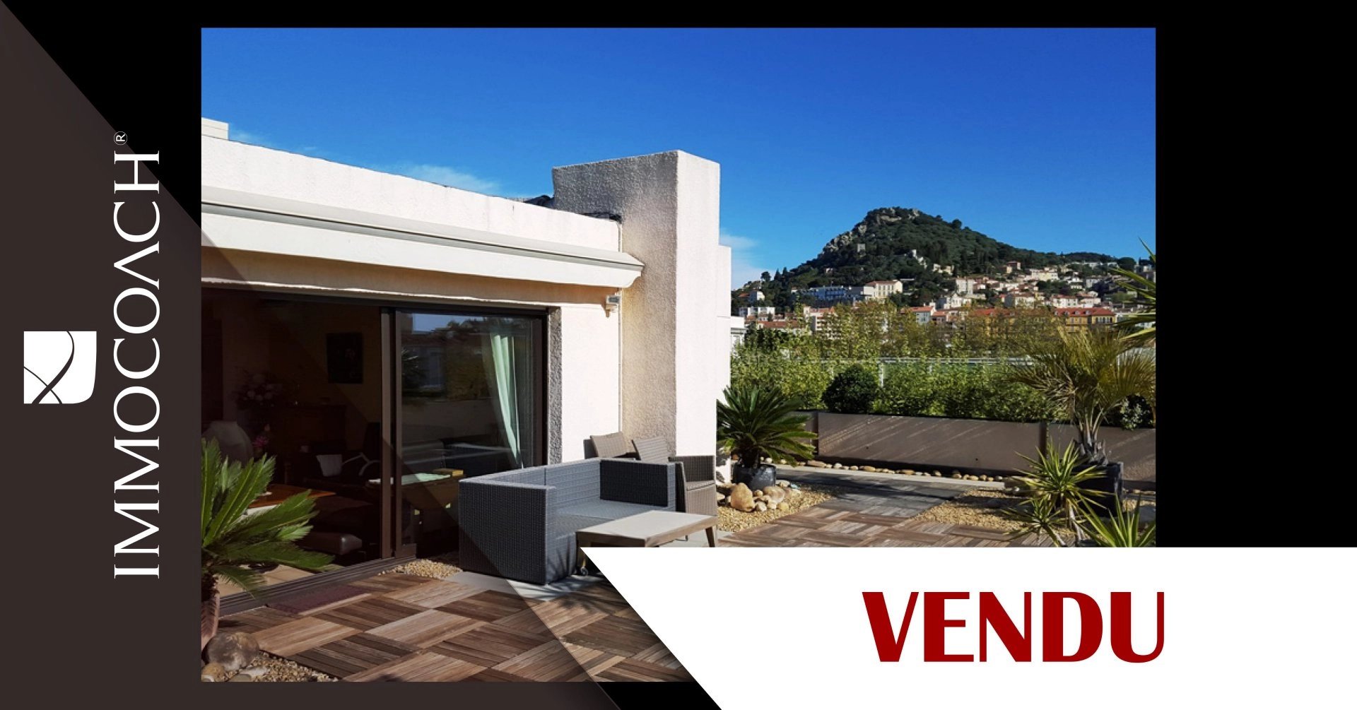 Splendide villa sur le toit avec terrasse de 210m² !