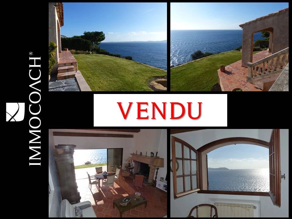 Panoramic sea view, from the islands of Porquerolles to Cape Sicie!