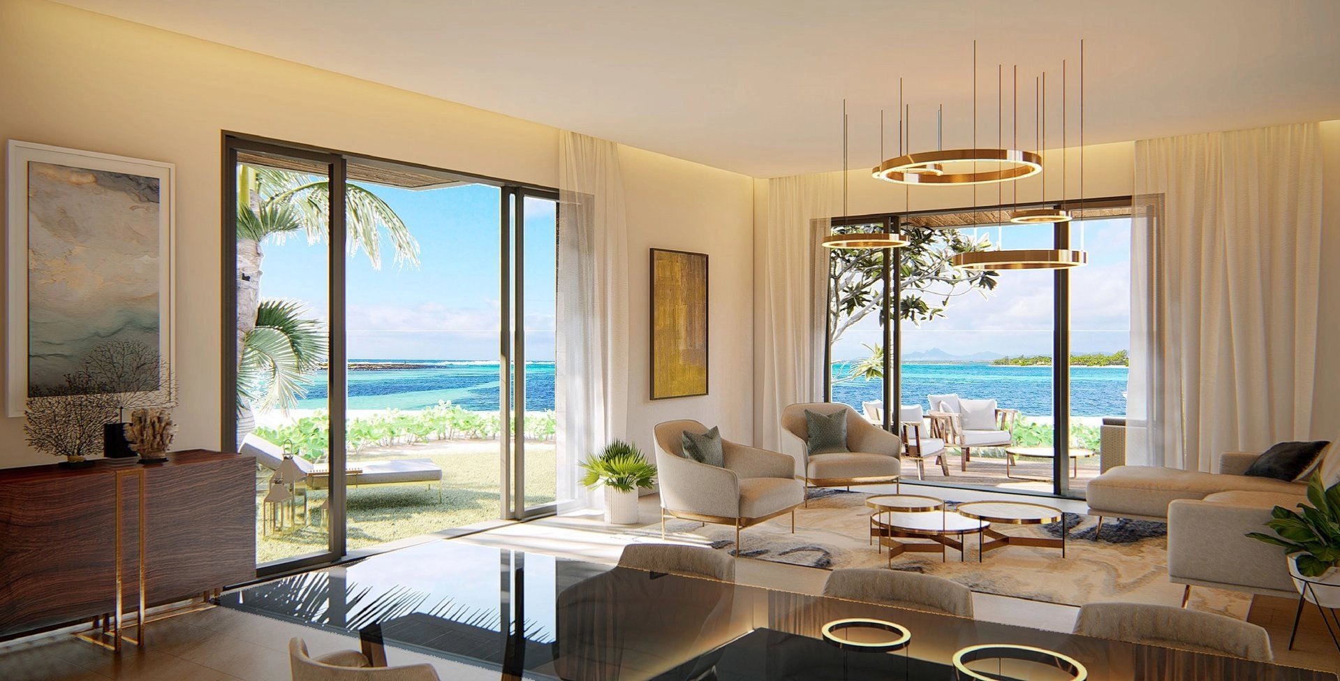 Luxury living in beachfront