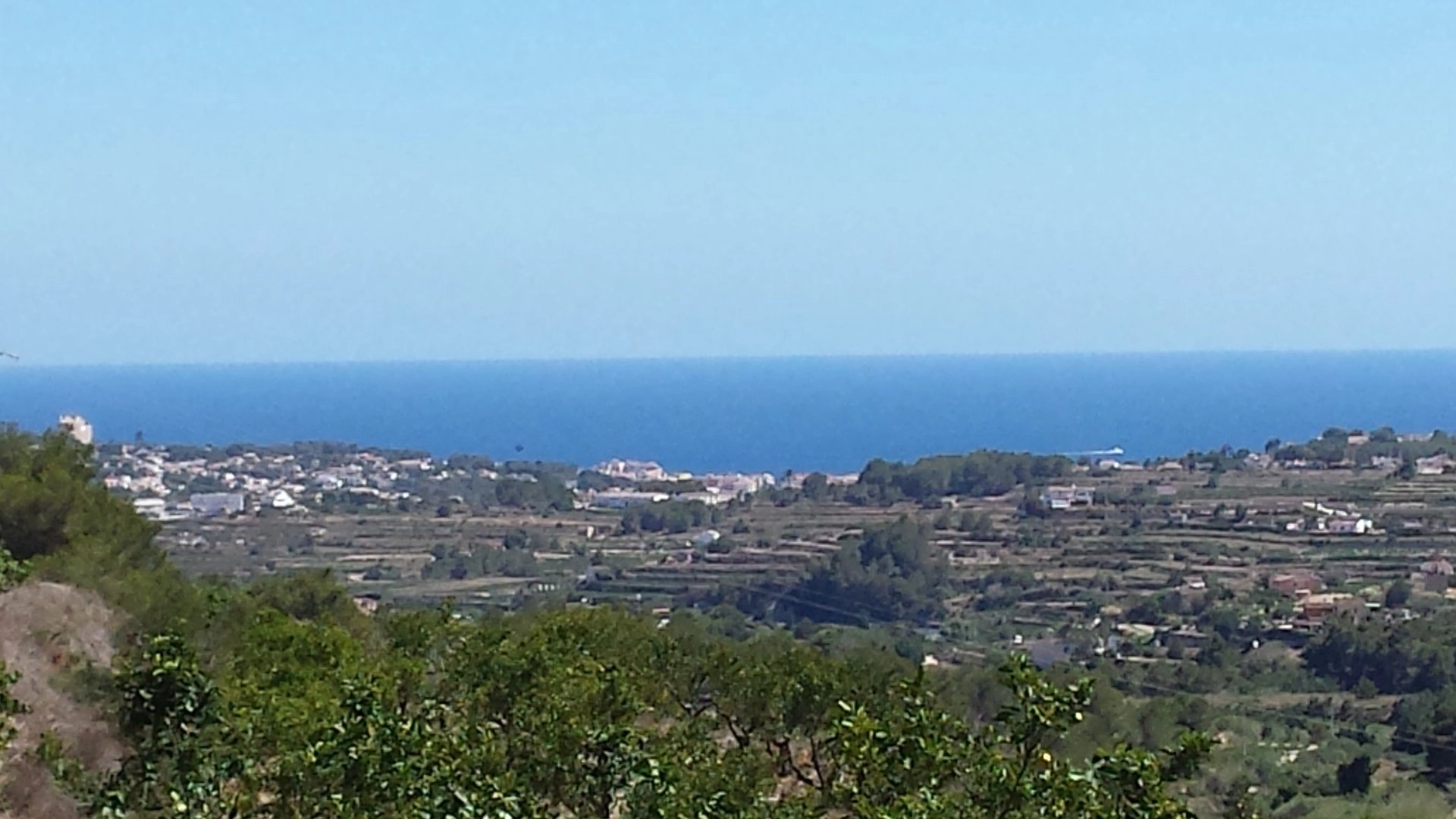 Finca with wonderful sea and valley views