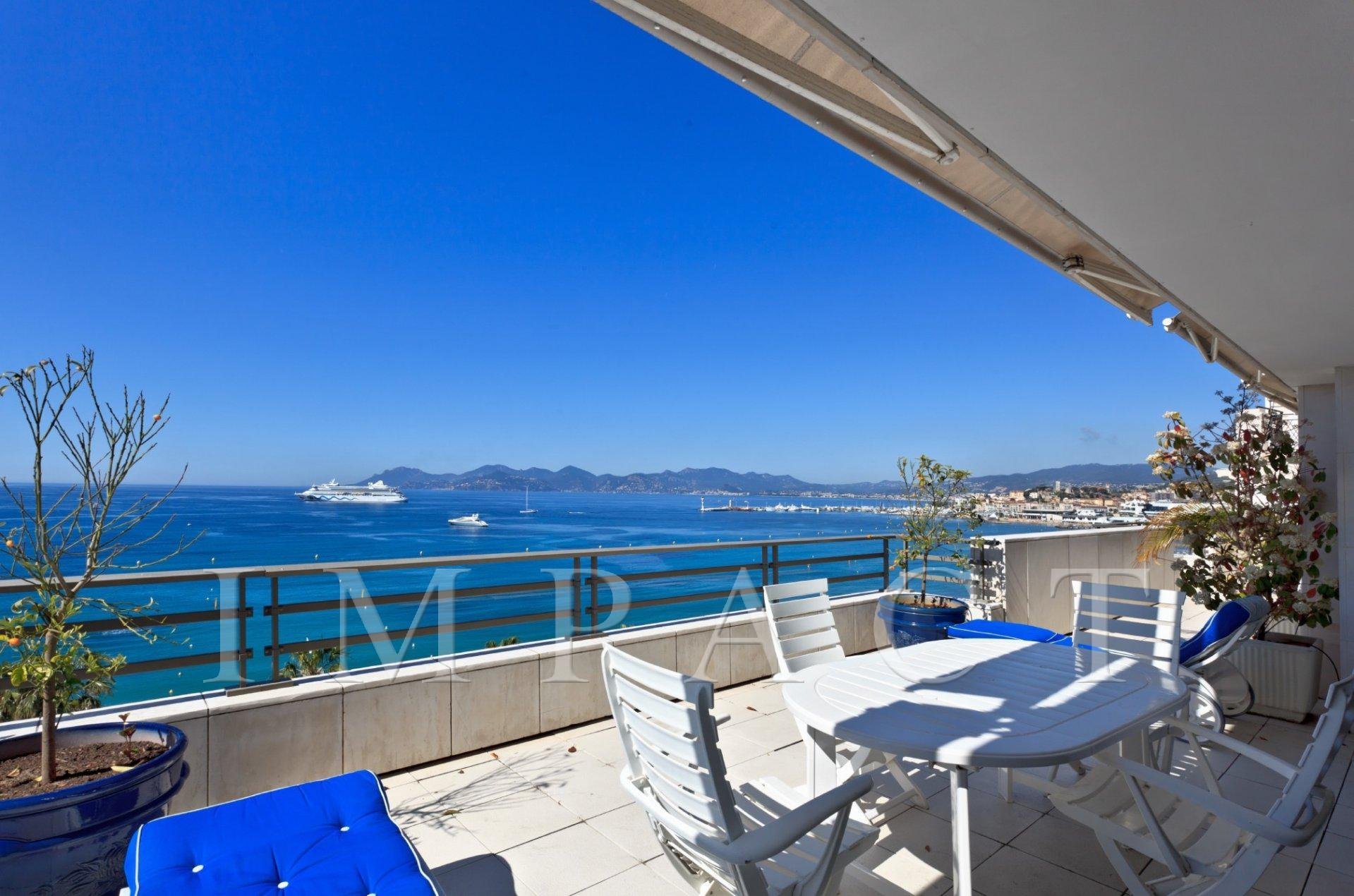 Unic Penthouse to rent on the Croisette