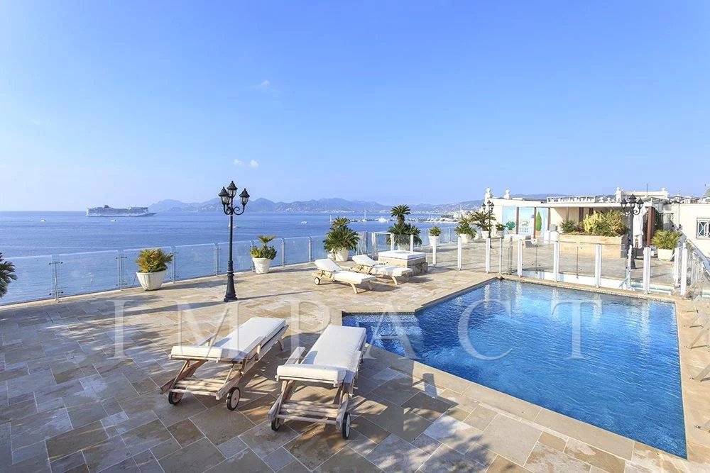 Unique Penthouse to rent in Cannes Croisette