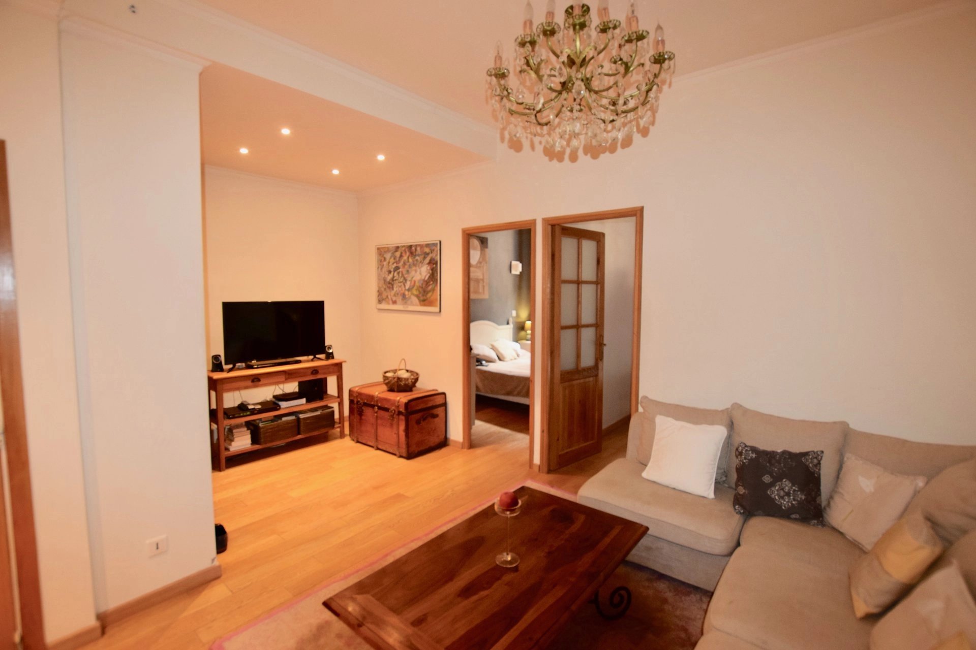 Living-room Chandelier Wooden floor