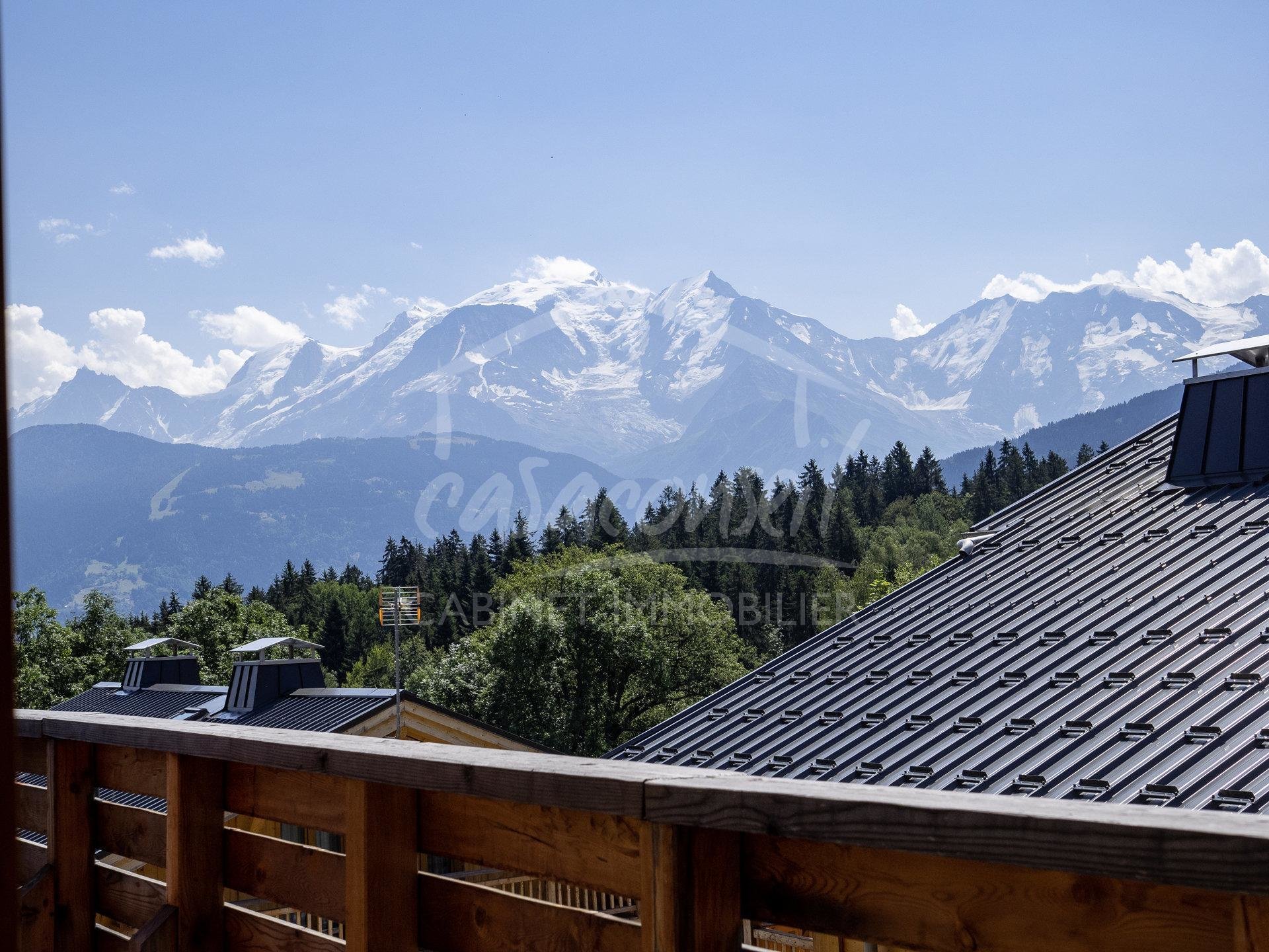 Combloux -  large apartment with views of Mont Blanc