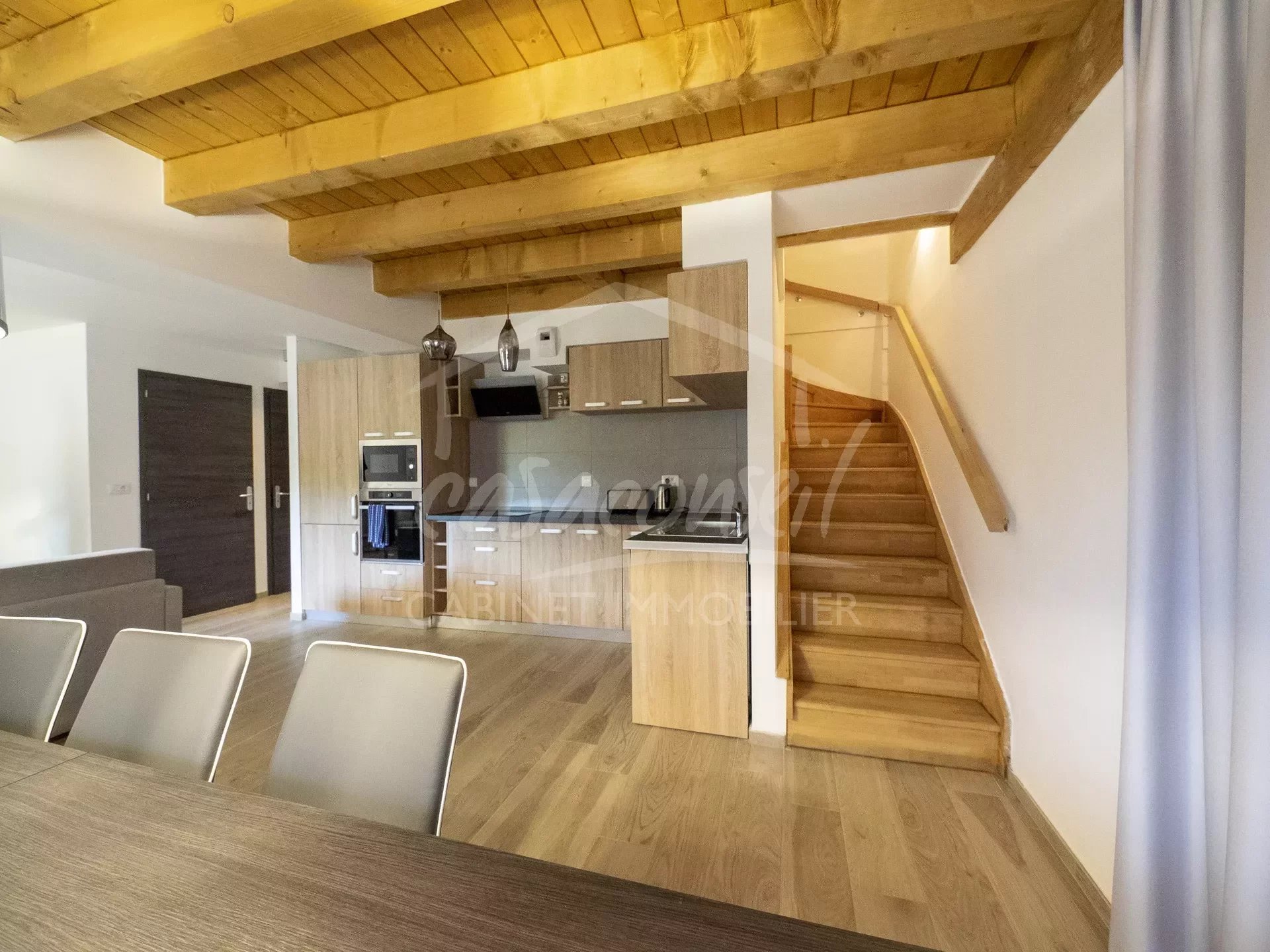 Combloux - appartement duplex vue Mont Blanc