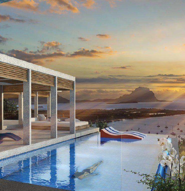 Villa with breathtaking views of the ocean