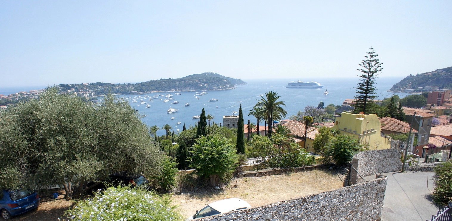 Villefranche sur Mer villa with panoramic view