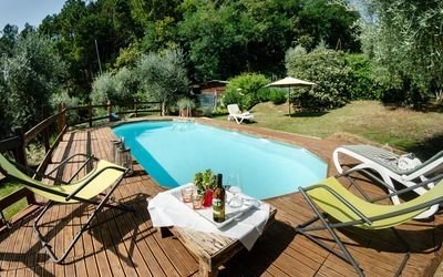 ITALY, TUSCANY, MONTECATINI TERME, FARMHOUSE WITH POOL,  5 PERSONS
