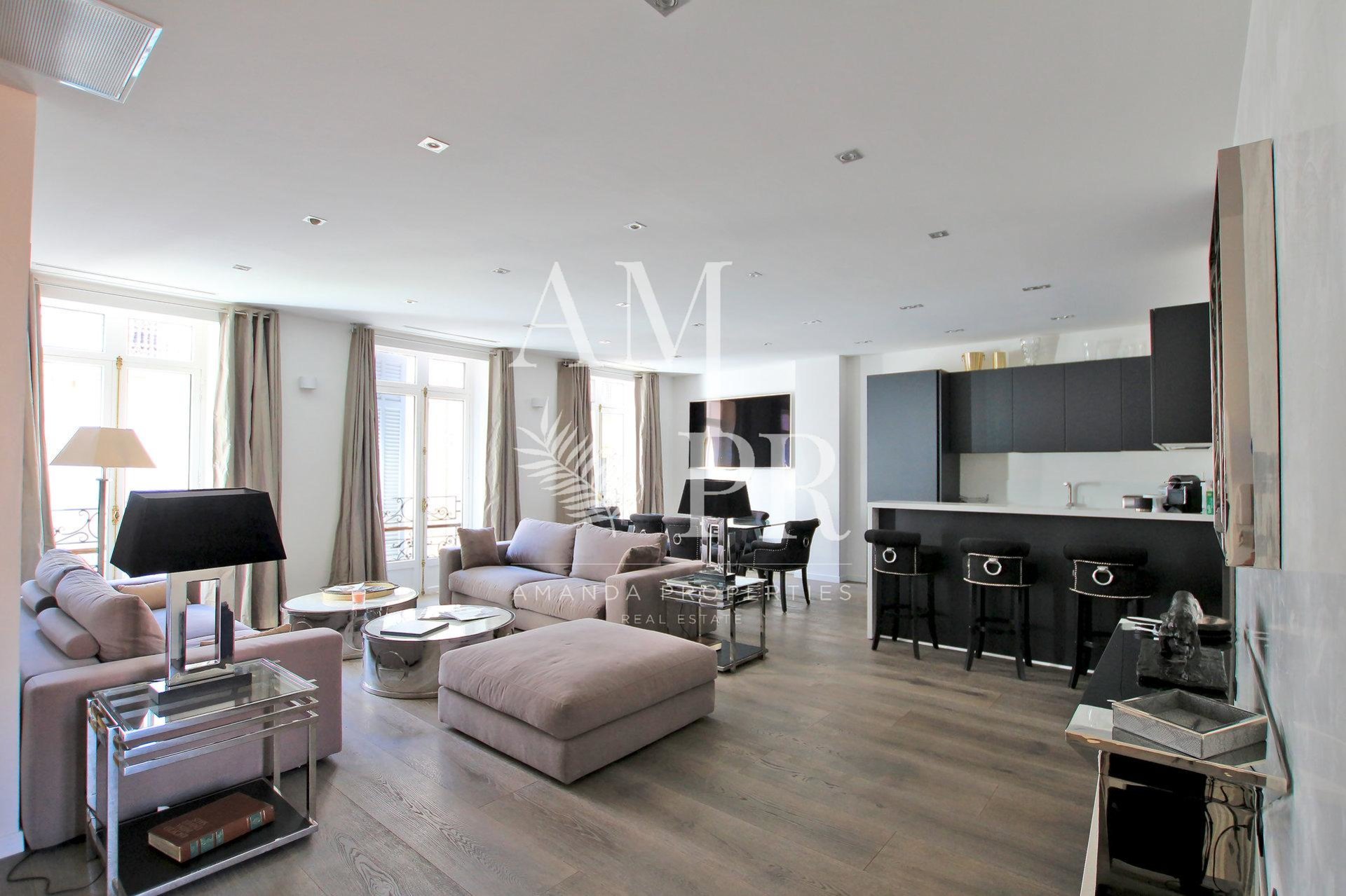 Cannes center - beautiful 4 bedrooms apartment