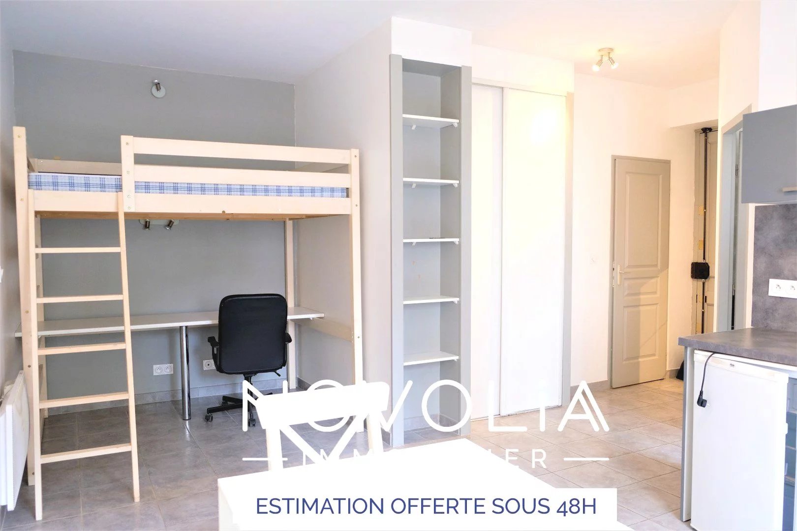 Achat Appartement Surface de 27.87 m²/ Total carrez : 27 m², 1 pièce, Lyon 8ème (69008)