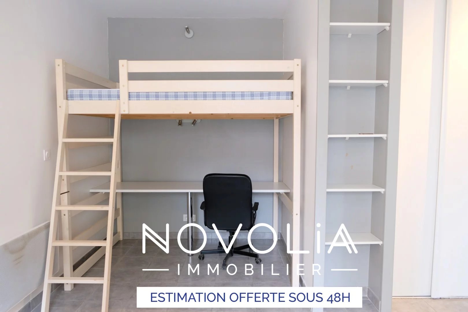 Achat Appartement, Surface de 27.87 m²/ Total carrez : 27 m², 1 pièce, Lyon 8ème (69008)