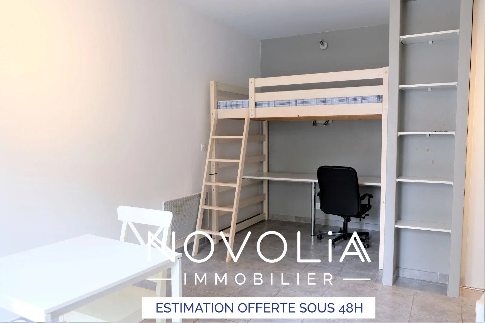 Achat Appartement, Surface de 27.87 m²/ Total carrez : 27 m², 1 pièce, Lyon 8ème (69008)